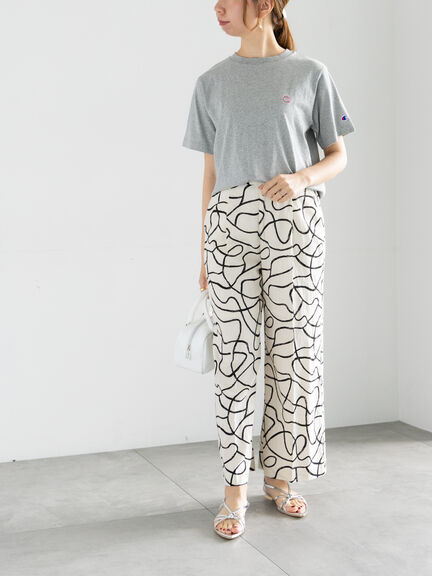 Championワンポイント刺繍Tee（ホワイト/グレー/ブルー）｜Te chichi（テチチ）通販