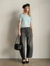 【EDWIN別注】カーブテーパードデニム《2025Autumn catalog item》（ブラック）｜Te chichi（テチチ）通販