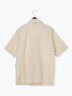 リネンブレンドハーフスリーブジャケット（セットアップ可）《2025summer catalog item》（ブラック/ベージュ）｜Te chichi（テチチ）通販