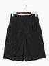 リネンブレンドショートパンツ（セットアップ可）《2025summer catalog item》（ブラック/ベージュ）｜Te chichi（テチチ）通販
