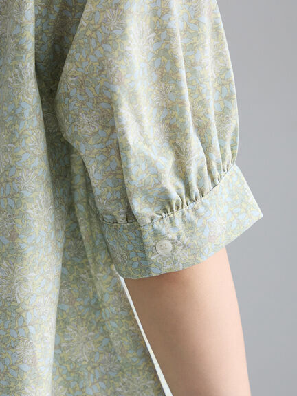 パターンアソートスタンドフリルブラウス（オフホワイト/グレー/イエロー/サックスブルー）｜Te chichi（テチチ）通販