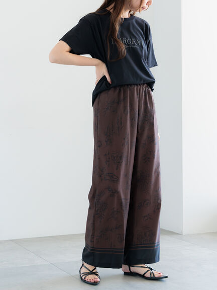 発泡ロゴプリントTシャツ（オフホワイト/グレー/ブラック）｜Te chichi（テチチ）通販