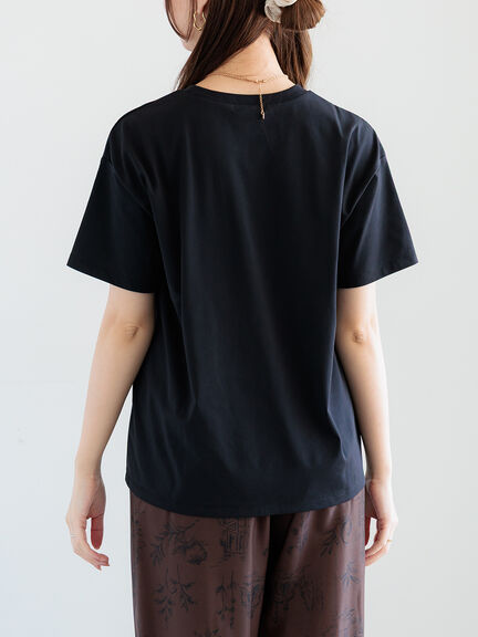 発泡ロゴプリントTシャツ（オフホワイト/グレー/ブラック）｜Te chichi（テチチ）通販