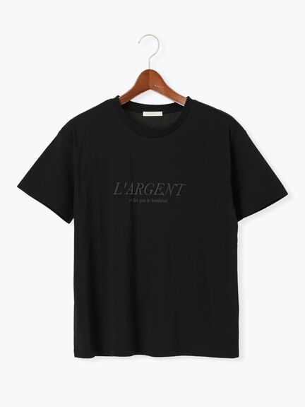 発泡ロゴプリントTシャツ（オフホワイト/グレー/ブラック）｜Te chichi（テチチ）通販