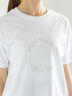 ラインストーンサークルロゴTシャツ（シルバー/チャコールグレー/ブラウン）｜Te chichi（テチチ）通販