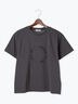 ラインストーンサークルロゴTシャツ（シルバー/チャコールグレー/ブラウン）｜Te chichi（テチチ）通販
