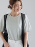 ソフトラメベア天竺Tシャツ（グレー）｜Te chichi（テチチ）通販
