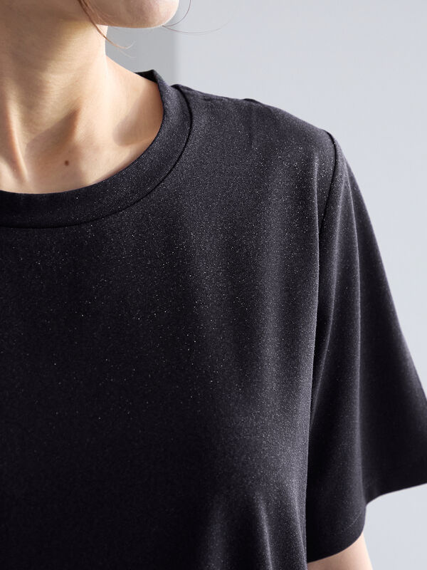 ソフトラメベア天竺Tシャツ（ブラック）｜Te chichi（テチチ）通販
