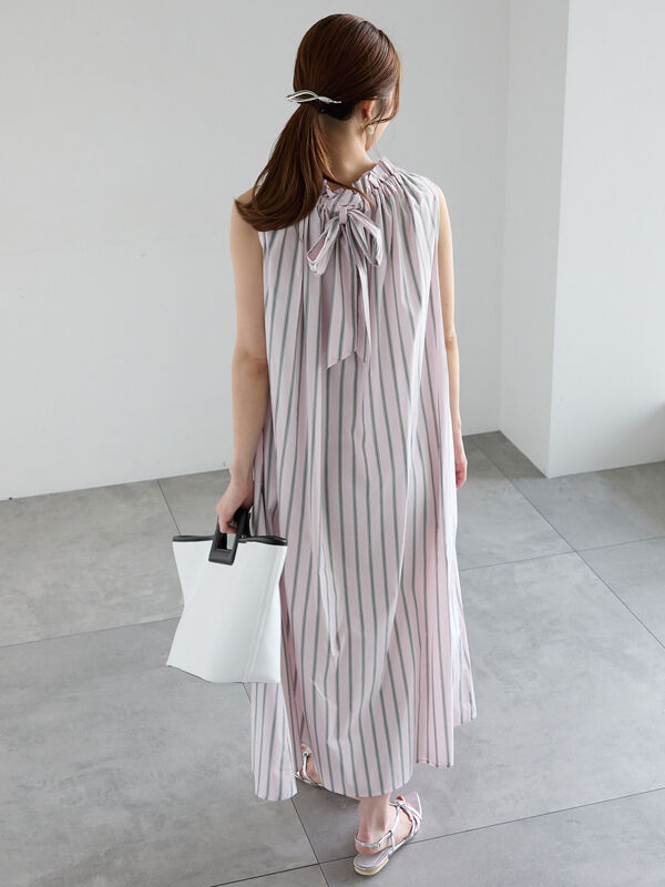 ルネ　フリル袖 ワンピース INGNI ワンピース レディース 肩開きフリル花柄シフォン