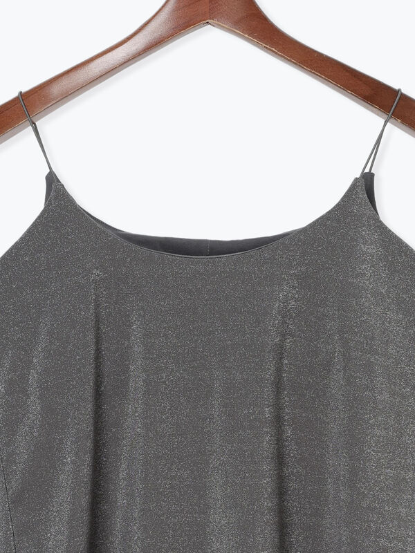 Ｔ．japan キャミソール　グレー レース付きキャミソール（キャミソール）｜STYLEBLOCK（スタイル