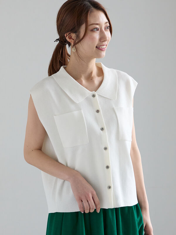 TORY BURCH ホワイト コットン ザックリ メッシュ 透かし ニット バッグ、財布＆MORE -レディース｜トリーバーチ公式オンライン