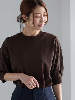 ハム様　8点　レディース　ニット　セーター　グレー　アンゴラ　techichi MISCH MASCH ニット セーター 2024秋冬新作ラメフラッフィー