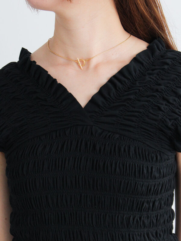 Maison de Dolce シャーリングカットソー Maison de Dolce シャーリングカットソー