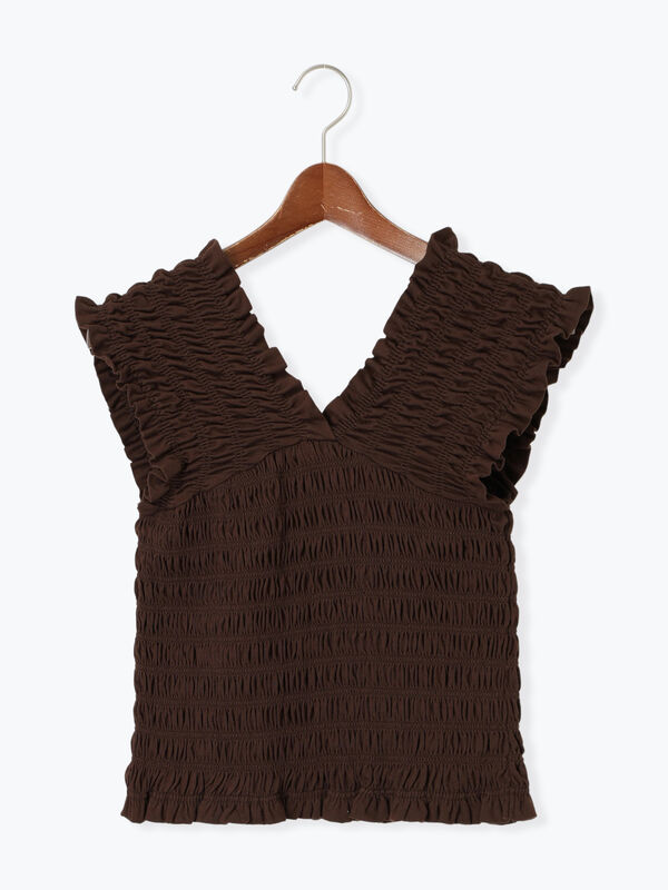 Maison de Dolce シャーリングカットソー Maison de Dolce シャーリングカットソー