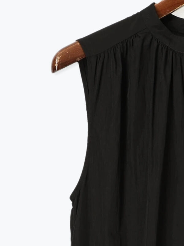 ティアードワンピース　ブラック パワーショルダーティアードワンピース/ブラック | DRESS | OBLI