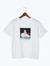 マリリンモンローチェアフォトTシャツ（オフホワイト/チャコールグレー）｜Te chichi（テチチ）通販