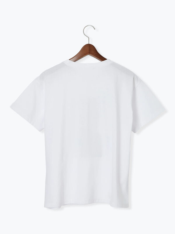マリンモンローミラー セール】 マリリンモンローミラーフォトTシャツ（オフホワイト