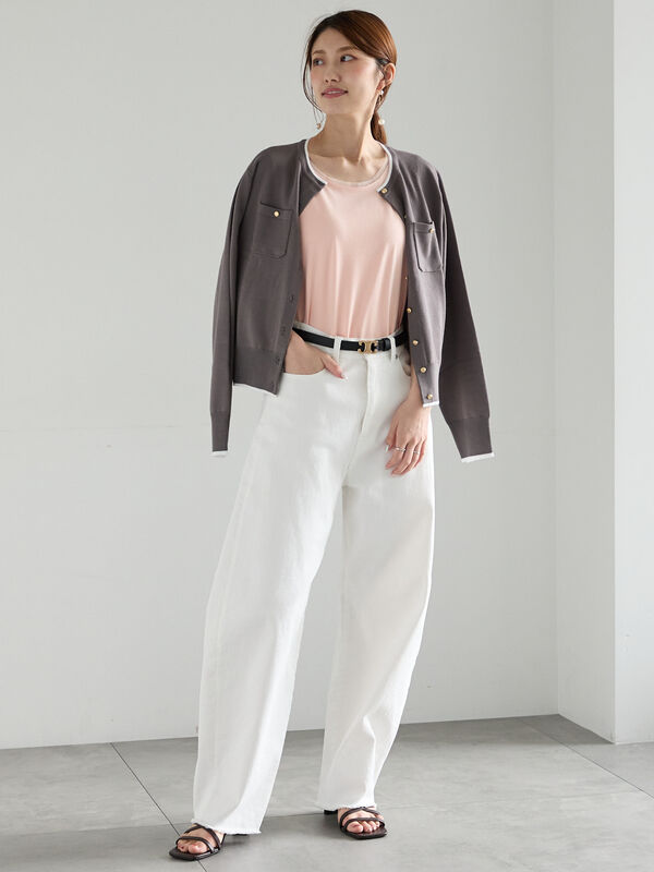 ESTHE チュールタンクトップ チュール3wayタンクトップ（タンクトップ）｜CHERI since1985