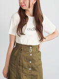 フロッキープリントロゴTシャツ（ベージュ）｜Te chichi（テチチ）通販