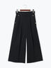 ワイドクロップトマリンパンツ（ブラック/ベージュ/ネイビー）｜Te chichi（テチチ）通販