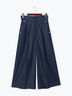 ワイドクロップトマリンパンツ（ブラック/ベージュ/ネイビー）｜Te chichi（テチチ）通販