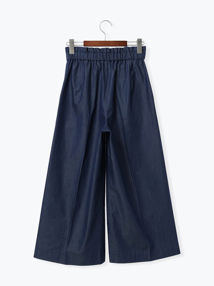 ワイドクロップトマリンパンツ（ブラック/ベージュ/ネイビー）｜Te chichi（テチチ）通販