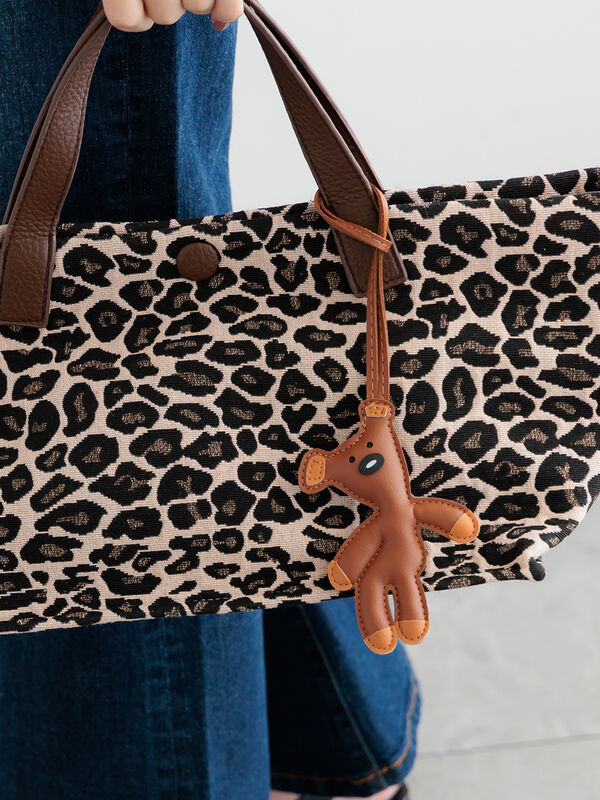 Bear チャーム（ダークブラウン/キャメル）｜Te chichi（テチチ）通販