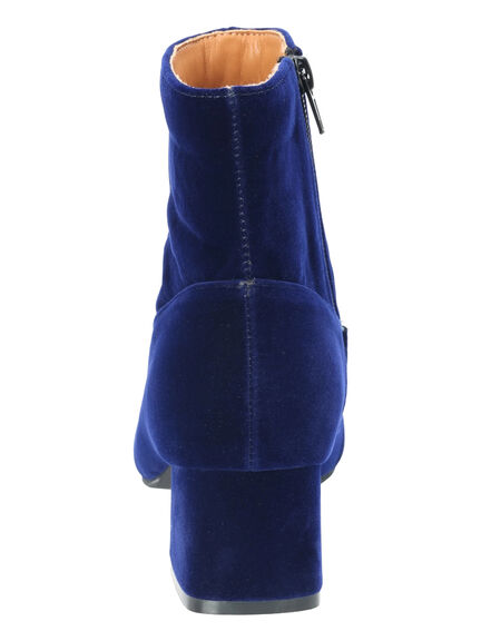 メタルパーツ×スエード調ミドルブーツ（ブラック/ブルー）｜Te chichi（テチチ）通販