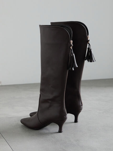 ロングブーツ（ブラック/ブラウン）｜Te chichi（テチチ）通販