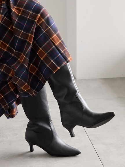 ロングブーツ（ブラック/ブラウン）｜Te chichi（テチチ）通販