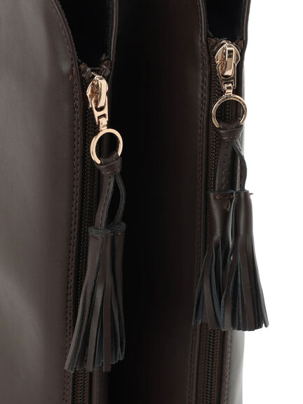 ロングブーツ（ブラック/ブラウン）｜Te chichi（テチチ）通販