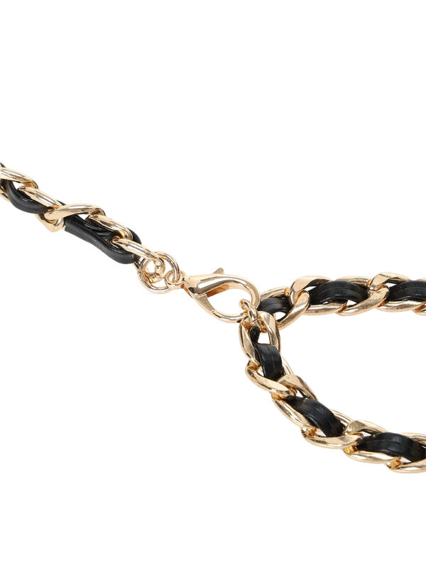 セール】 チェーンアレンジングベルト（ブラック/ブラウン