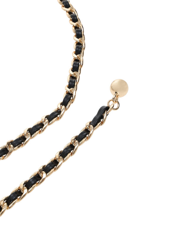 セール】 チェーンアレンジングベルト（ブラック/ブラウン