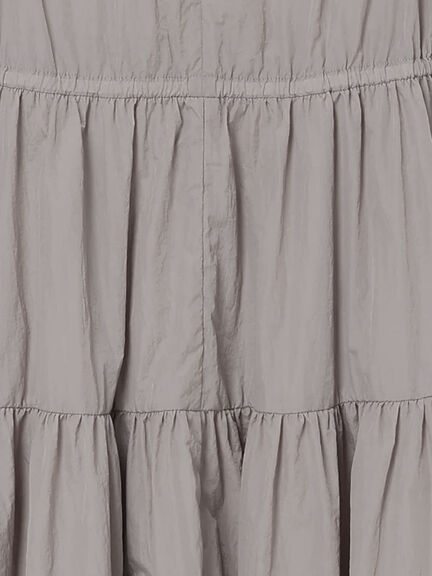 スリーブリボンロングワンピース（グレー/ブラック）｜Te chichi（テチチ）通販