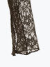 パッチワークレース前後2WAY衿デザインTOPS《2025Autumn catalog item》（オフホワイト/チャコールグレー）｜Te chichi（テチチ）通販