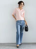 フレアシルエットdenim《2025Autumn catalog item》（ブルー/ネイビー）｜Te chichi（テチチ）通販