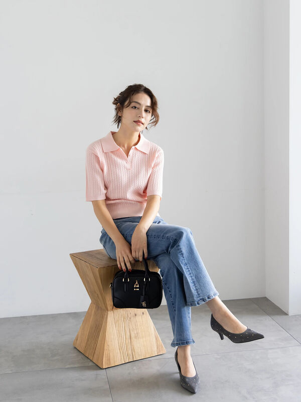 はち様mブルー フレアシルエットdenim《2025Autumn catalog item》（ブルー