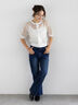 フレアシルエットdenim《2025Autumn catalog item》（ブルー/ネイビー）｜Te chichi（テチチ）通販