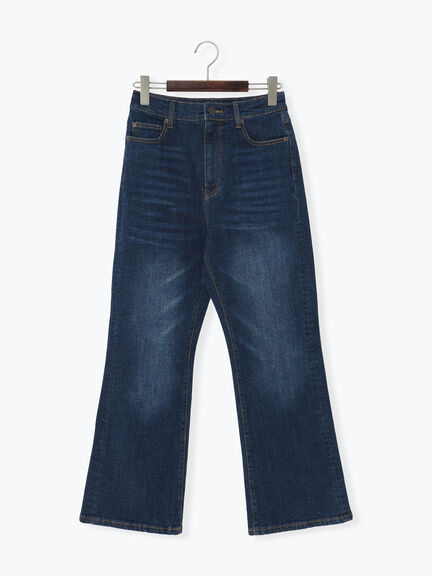 フレアシルエットdenim《2025Autumn catalog item》（ブルー/ネイビー）｜Te chichi（テチチ）通販