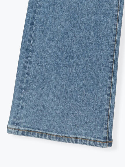 フレアシルエットdenim《2025Autumn catalog item》（ブルー/ネイビー）｜Te chichi（テチチ）通販