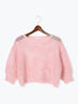 スパンコールメッシュハーフスリーブニット《2025Autumn catalog item》（チャコールグレー/ピンク/グリーン）｜Te chichi（テチチ）通販