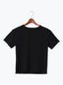 クルーネックTシャツ（オフホワイト/チャコールグレー/ブラック）｜Te chichi（テチチ）通販