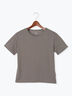 クルーネックTシャツ（オフホワイト/チャコールグレー/ブラック）｜Te chichi（テチチ）通販