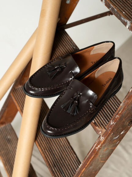 フリンジローファー（ブラック/ダークブラウン/シューズ/その他