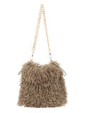ボア×チェーンキンチャクBAG（ベージュ）｜Te chichi（テチチ）通販