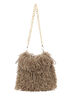 ボア×チェーンキンチャクBAG（ベージュ）｜Te chichi（テチチ）通販