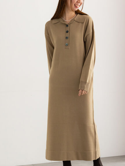 テチチ　2025 今期ロングジレワンピース　タグあり テチチ 2025 今期ロングジレワンピース タグあり