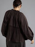 【Atelier plier】プリーツペプラムライトブルゾン《2025Autumn catalog item》(ブラウン)|Te chichi(テチチ)通販
