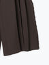 【Atelier plier】サイドプリーツワイドパンツ《2025Autumn catalog item》（ブラウン）｜Te chichi（テチチ）通販