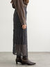 ケミカルレースナロースカート《2025Autumn catalog vol.2 item》(チャコールグレー/ベージュ/グリーン)|Te chichi(テチチ)通販